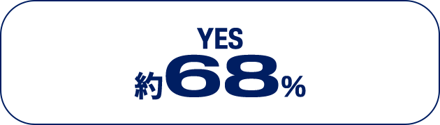 Yes 約68%
